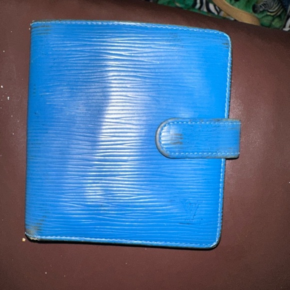 Louis Vuitton Epi Authentic wallet Eclectic Blue GUC - Picture 5 of 15